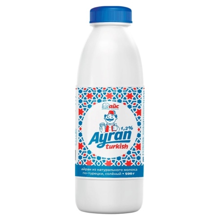 Айран Айс Ayran Turkish Соленый 1,2% 1000гр п/бут