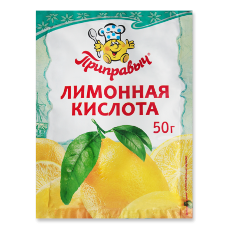Кислота Лимонная Приправыч м/у 50г