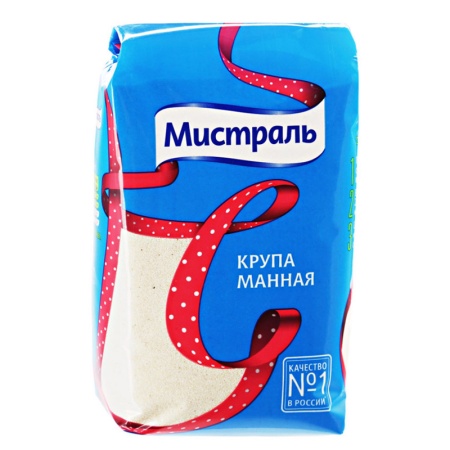 Крупа Мистраль Манная 800гр п/п