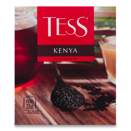 Чай Черный Байховый Кенийский Kenya Tess к/у 100х2г