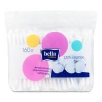 Палочки Ватные Bella Cotton 160шт Палочки Ватные Bella Cotton 160шт