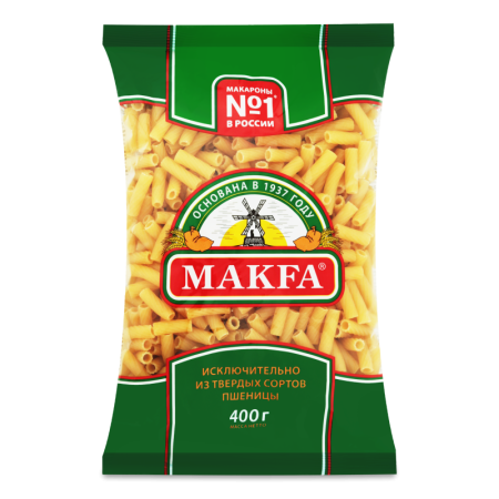 Изделия Макаронные Рожки Makfa м/у 400г