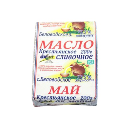 Масло Беловодское Крестьянское 200гр 72% Кнврт