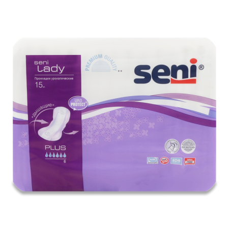 Прокладки Урологические Plus Seni Lady 15шт