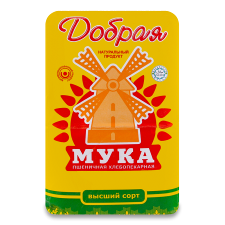 Мука Пшеничная Добрая м/у 1.9кг