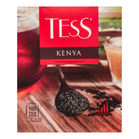 Чай Черный Байховый Кенийский Kenya Tess к/у 100х2г