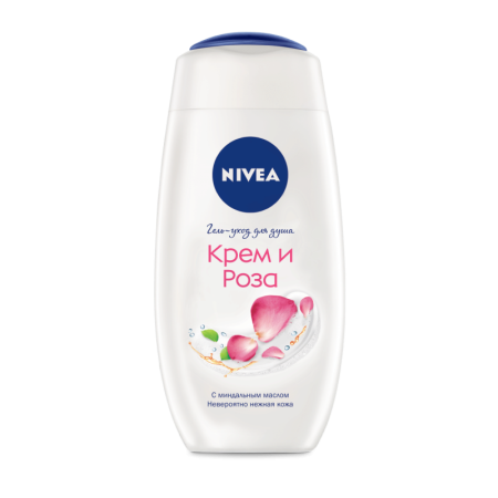 Гель д/душа Nivea Крем Роза 250мл фл