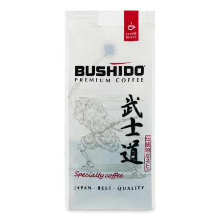 Кофе Натуральный Жареный Кофе в Зернах Bushido м/у 227г