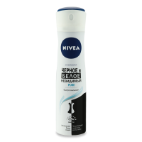 Антиперспирант Невидимый Pure Черное и Белое Nivea 150мл Антиперспирант Невидимый Pure Черное и Белое Nivea 150мл