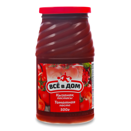 Паста Томатная Всё в Дом с/б 500г Паста Томатная Всё в Дом с/б 500г