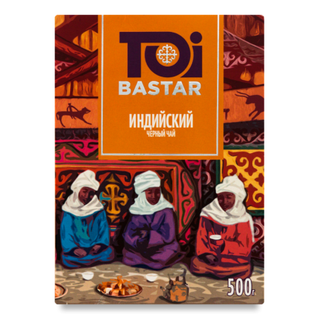 Чай Черный Индийский Toi Bastar к/у 500г