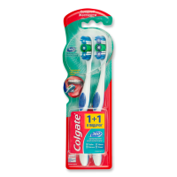 Зубная Щётка Суперчистота Всей Ротовой Полости 360° Colgate 2шт Зубная Щётка Суперчистота Всей Ротовой Полости 360° Colgate 2шт