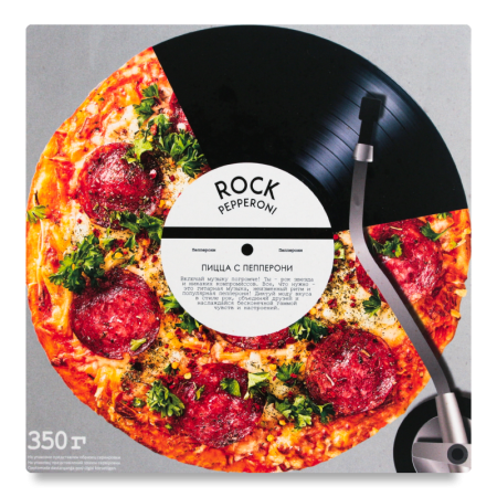 Пицца Rock Pepperoni 350гр Кор
