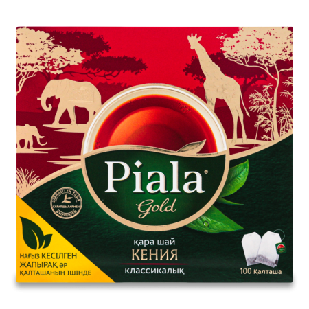 Чай Черный Классический Кенийский Gold Пиала к/у 100х1.8г