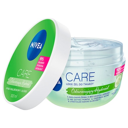 Гель Nivea Care Гиалуроновый Огурец 100мл Бан