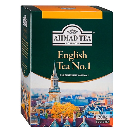 Чай Ahmad Tea Английский 200гр Кор