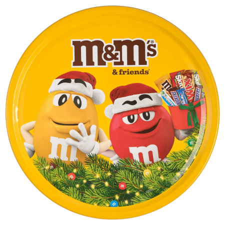 Набор m&ms & Friends Подарочный 311гр ж/б