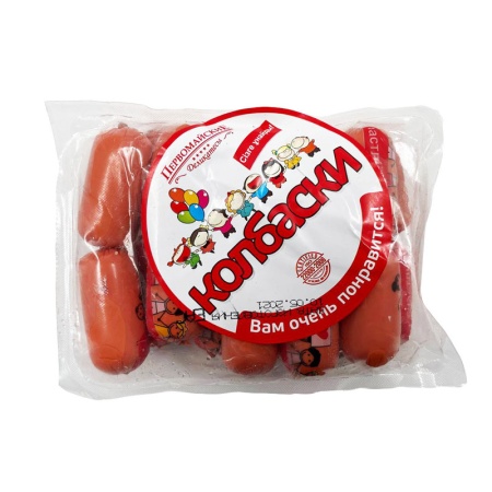 Колбаски Первомайские Деликатесы Детские Варён газ/у