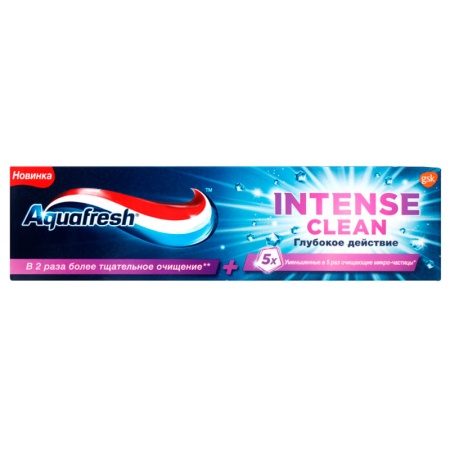 Паста Зубная Aquafresh Intense Clear 75мл Кор