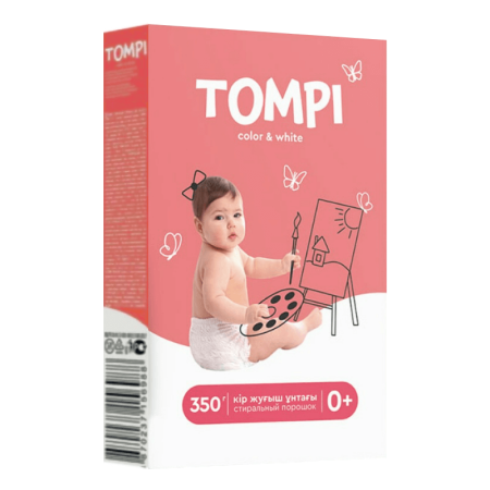 Порошок Tompi Стиральный Детский Унив 350гр Кор