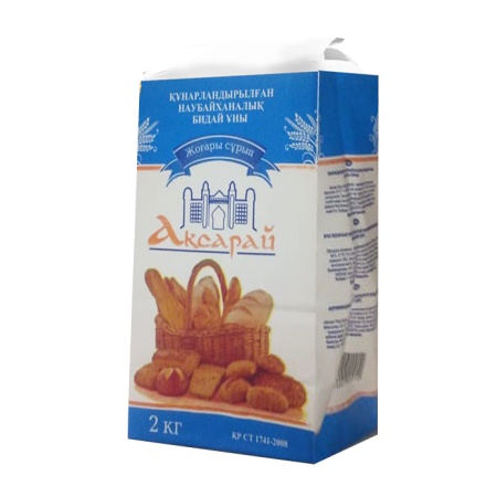 Мука Аксарай Пшеничная в/с 2кг п/п