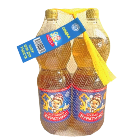 Лимонад Буратино 2л*2шт гр/уп