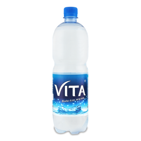 Вода Питьевая Среднегазированная Vita п/бут 1л