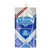 Сгущенка Славянка с Сахаром 8,5% 270гр д/п