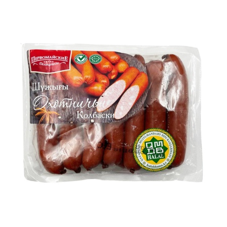 Колбаски Первомайские Деликатесы Охотничьи газ/у