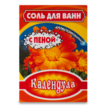 Соль д/ванн Бахташ Календула с Пеной 400гр Кор