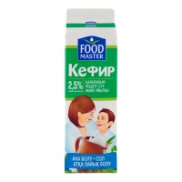 Кефир 2.5% Для Детей от 6лет Food Master т/п 1000г Кефир 2.5% Для Детей от 6лет Food Master т/п 1000г