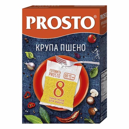 Пшено Prosto 500гр Кор