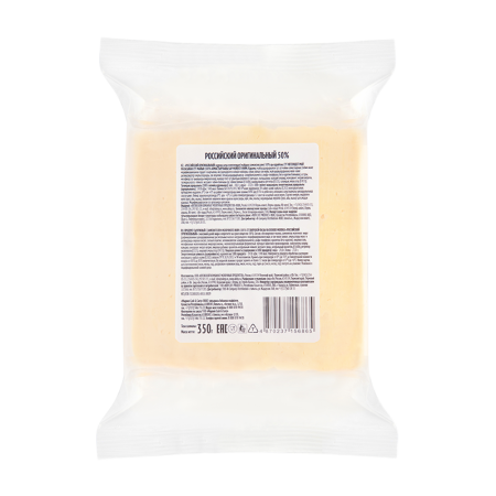 Продукт Сырный Всё в Дом Российский Оригинальный 50% 350гр