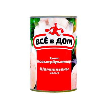 Шампиньоны Всё в Дом Цел Конс 850мл ж/б