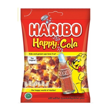 Мармелад Жевательный Haribo happy-cola 160гр фл/п