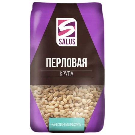 Крупа Salus Перловая 800гр стаб/б