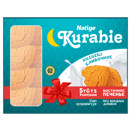 Печенье Natige Kurabie Сливочное 500гр Кор