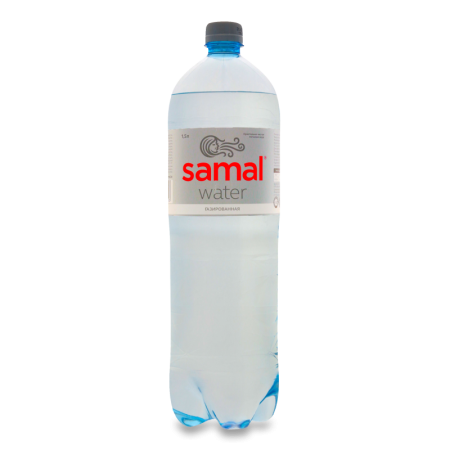 Вода Питьевая Газированная Samal п/бут 1.5л
