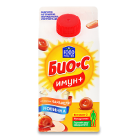 Биойогурт Питьевой био-с имун+ Карамель 3,2% 450гр Trx