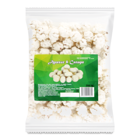 Орех Арахис в Сахаре 200гр Пленка