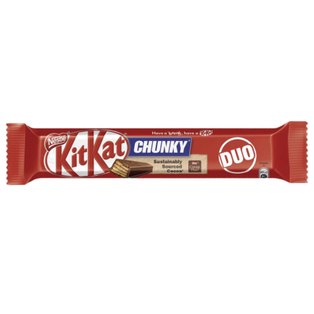 Шоколад Kitkat Chunky Молочный с Хрустящей Вафлей 64гр фл/п