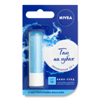 Бальзам Для Губ аква-уход Nivea 4.8г Бальзам Для Губ аква-уход Nivea 4.8г