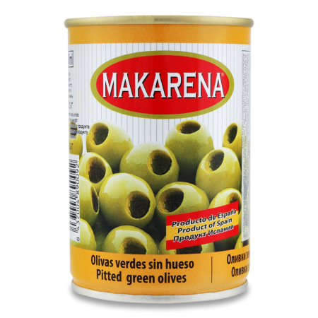 Оливки Makarena Зел б/к 280гр ж/б