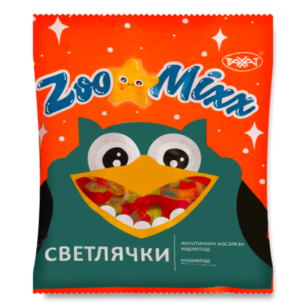 Мармелад на Желатине Светлячки Zoomixx Рахат м/у 125г