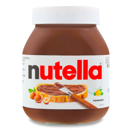Паста Ferrero Nutella Шоколадная 630гр с/б