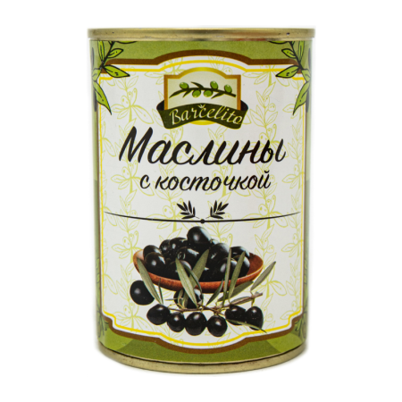 Маслины Barcelito с Косточкой 300мл ж/б