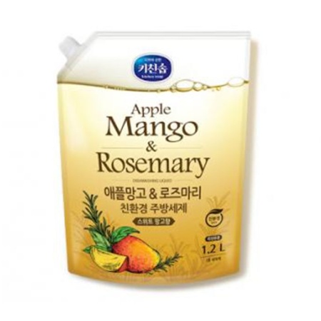 ср-во Органические манго/розмарин д/мытья посуды, Овощей и Фруктов 1,2л д/п