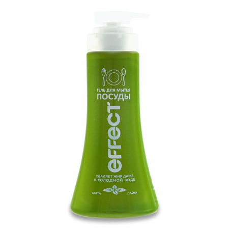 Гель Для Мытья Посуды Мята и Лайм Effect 450мл