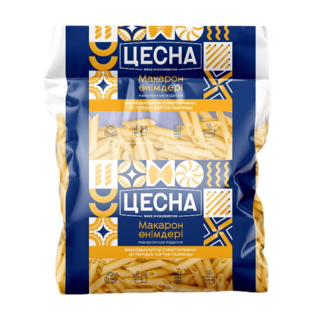 Макароны Цесна Перья 4кг Меш