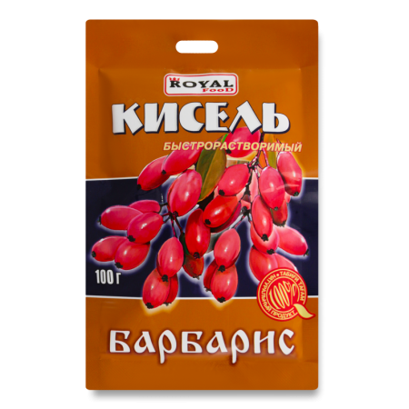 Кисель Быстрорастворимый Барбарис Royal Food м/у 100г